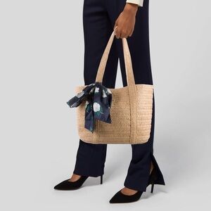Dapper James NWT Straw Tote
